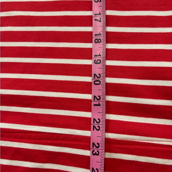 JOULES Saunton Classic Funnel Neck Sweatshirt US SZ 6 Striped - Picture 9 of 10